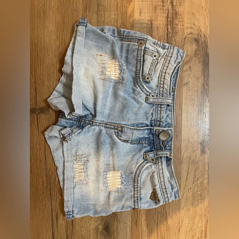 Justice jean shorts